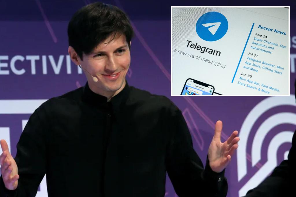 Telegram CEO Pavel Durov insists "little has changed" in the app's privacy policies since his arrest